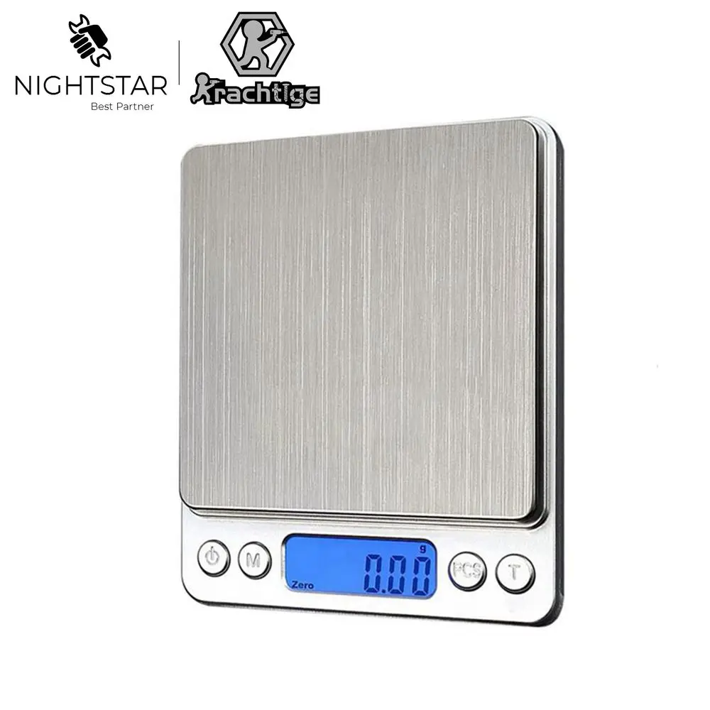 Candle Wax Scale - 3000 グラム × 0.1 グラムデジタルグラムスケールポケット電子ジュエリー体重計 500