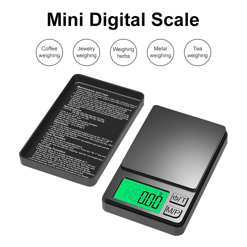 Candle Wax Scale - ミニポケットデジタルスケール LCD グラム食品ジュエリーオンス穀物 100/200/300/500 グラム 0.01
