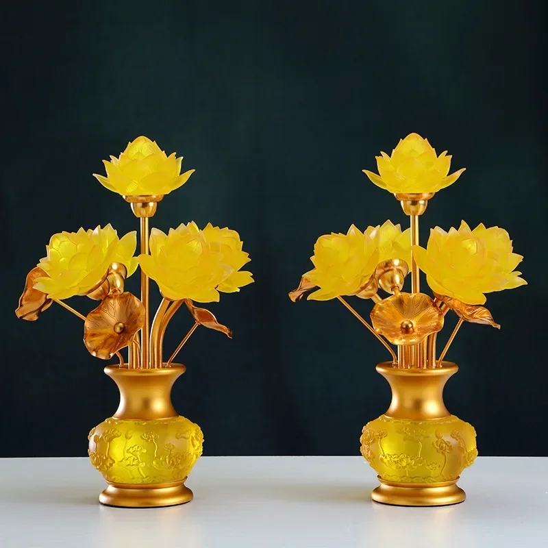 模造燭台寺院の卓上装飾品、ご家庭の祭祀用品、開運祈願用、仏教 - Your Candle Supplies のレビューと価格