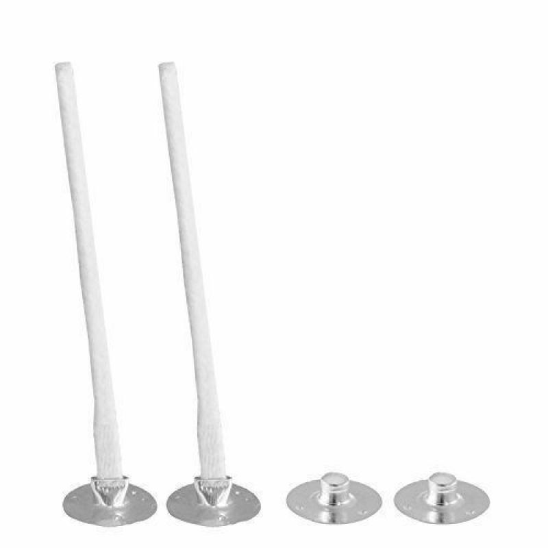 500 個キャンドル芯金属サステナータブホルダー手作り DI - Candle Supplies Store のレビューと価格