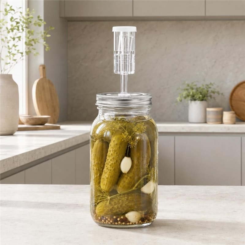 DTEW-発酵用蓋 8～64オンスの広口メイソンジャー用、発 - Mason Jar 8Oz のレビューと価格